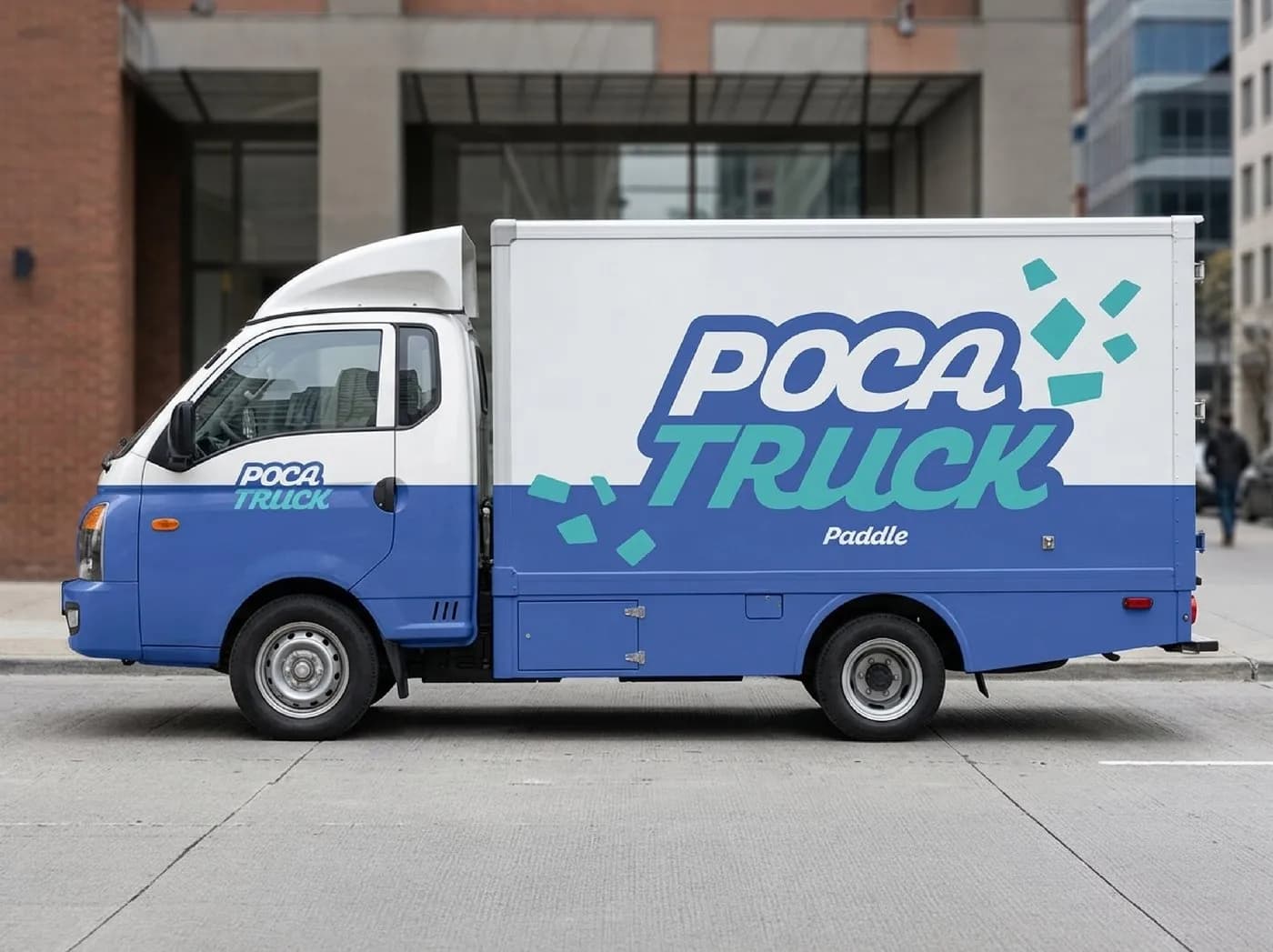Poca truck on location