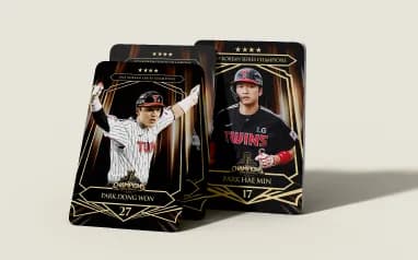 LG Twins 2025 Champions cards