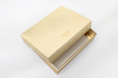 Gold foil finishing