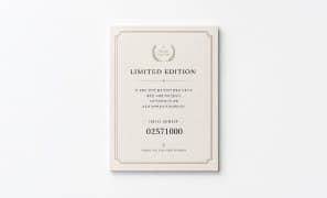 Personalized novelties and serialized limited editions