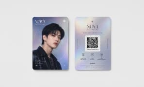 Smart album QR photocards
